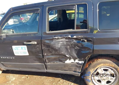 2016 Jeep Patriot Sport из США, поврежденный, VIN 1C4NJRBB7GD586561